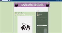 Desktop Screenshot of handmadebrigadenola.blogspot.com