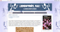Desktop Screenshot of jindetres.blogspot.com