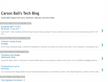 Tablet Screenshot of cballtech.blogspot.com