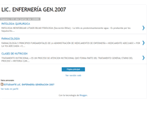 Tablet Screenshot of licenfermeriagen2007.blogspot.com