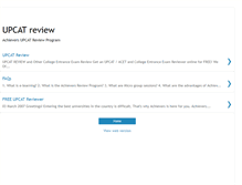 Tablet Screenshot of freeupcatreviewer.blogspot.com