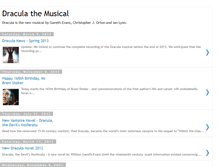 Tablet Screenshot of draculathemusical.blogspot.com