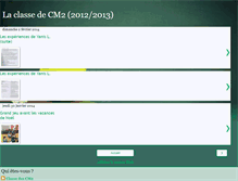 Tablet Screenshot of jeanzay-cm2.blogspot.com