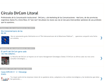 Tablet Screenshot of dircomslitoral.blogspot.com