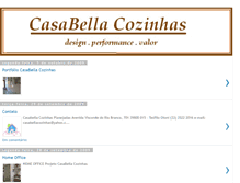 Tablet Screenshot of casabellacozinhasplanejadas.blogspot.com