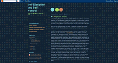 Desktop Screenshot of control-your-self.blogspot.com