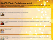 Tablet Screenshot of kisborosok.blogspot.com