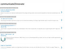 Tablet Screenshot of communicate2innovate.blogspot.com