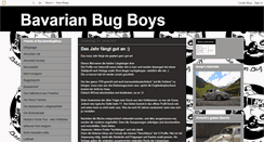 Desktop Screenshot of bavarianbugboys.blogspot.com