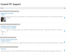 Tablet Screenshot of coastalpcsupport.blogspot.com