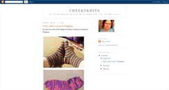 Desktop Screenshot of cheekyknits.blogspot.com