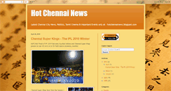 Desktop Screenshot of hotchennainews.blogspot.com