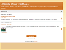 Tablet Screenshot of clienteopina.blogspot.com