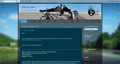 Desktop Screenshot of champ-libre.blogspot.com
