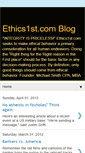 Mobile Screenshot of ethics1st.blogspot.com