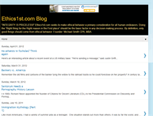 Tablet Screenshot of ethics1st.blogspot.com