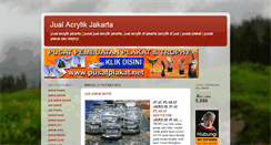 Desktop Screenshot of jualacrylikjakarta-blokm.blogspot.com