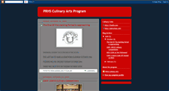 Desktop Screenshot of prhsculinaryarts.blogspot.com