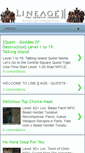 Mobile Screenshot of lineage2-quests.blogspot.com