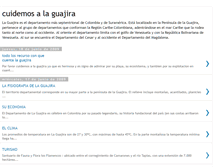Tablet Screenshot of cuidemosalaguajira.blogspot.com