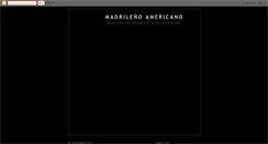 Desktop Screenshot of madrilenoamericano.blogspot.com