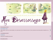 Tablet Screenshot of meudesassosego.blogspot.com