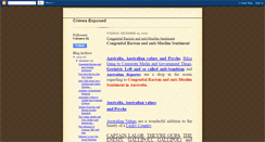 Desktop Screenshot of crimesexposed.blogspot.com