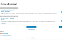 Tablet Screenshot of crimesexposed.blogspot.com