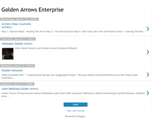 Tablet Screenshot of golden-arrows.blogspot.com