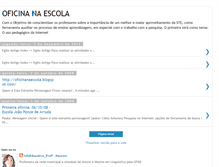 Tablet Screenshot of oficinanaescola.blogspot.com