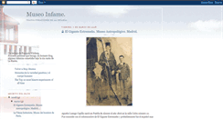 Desktop Screenshot of infamiamuseo.blogspot.com