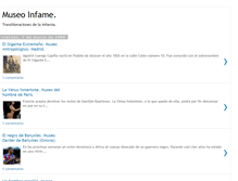 Tablet Screenshot of infamiamuseo.blogspot.com