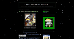 Desktop Screenshot of nevandoenlaguinea.blogspot.com