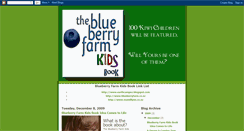 Desktop Screenshot of blueberryfarmkids.blogspot.com