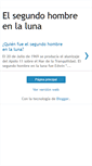 Mobile Screenshot of elsegundohombreenlaluna.blogspot.com