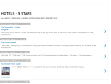 Tablet Screenshot of hotels-5stars.blogspot.com