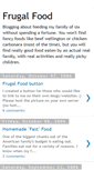 Mobile Screenshot of frugalfood.blogspot.com