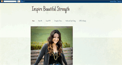 Desktop Screenshot of inspirebeautifulstrength.blogspot.com