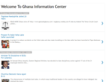 Tablet Screenshot of latestghananews.blogspot.com