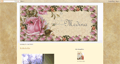 Desktop Screenshot of medinasinblogg.blogspot.com