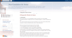 Desktop Screenshot of noscaminhosdejesus.blogspot.com