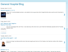 Tablet Screenshot of generalhospitalblog.blogspot.com