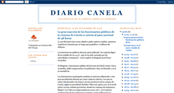 Desktop Screenshot of diariocanela.blogspot.com