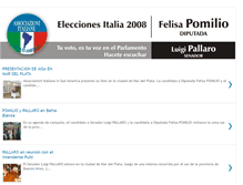 Tablet Screenshot of eleccionesitalia2008.blogspot.com