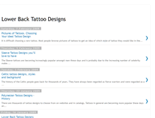 Tablet Screenshot of lower-back-tattoo-designs-styles.blogspot.com