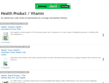 Tablet Screenshot of health-product.blogspot.com