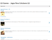 Tablet Screenshot of lg-games.blogspot.com
