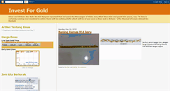 Desktop Screenshot of investforgold.blogspot.com