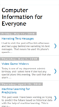 Mobile Screenshot of computerinformationforeveryone.blogspot.com