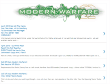 Tablet Screenshot of modern-warfare-2-glitches.blogspot.com